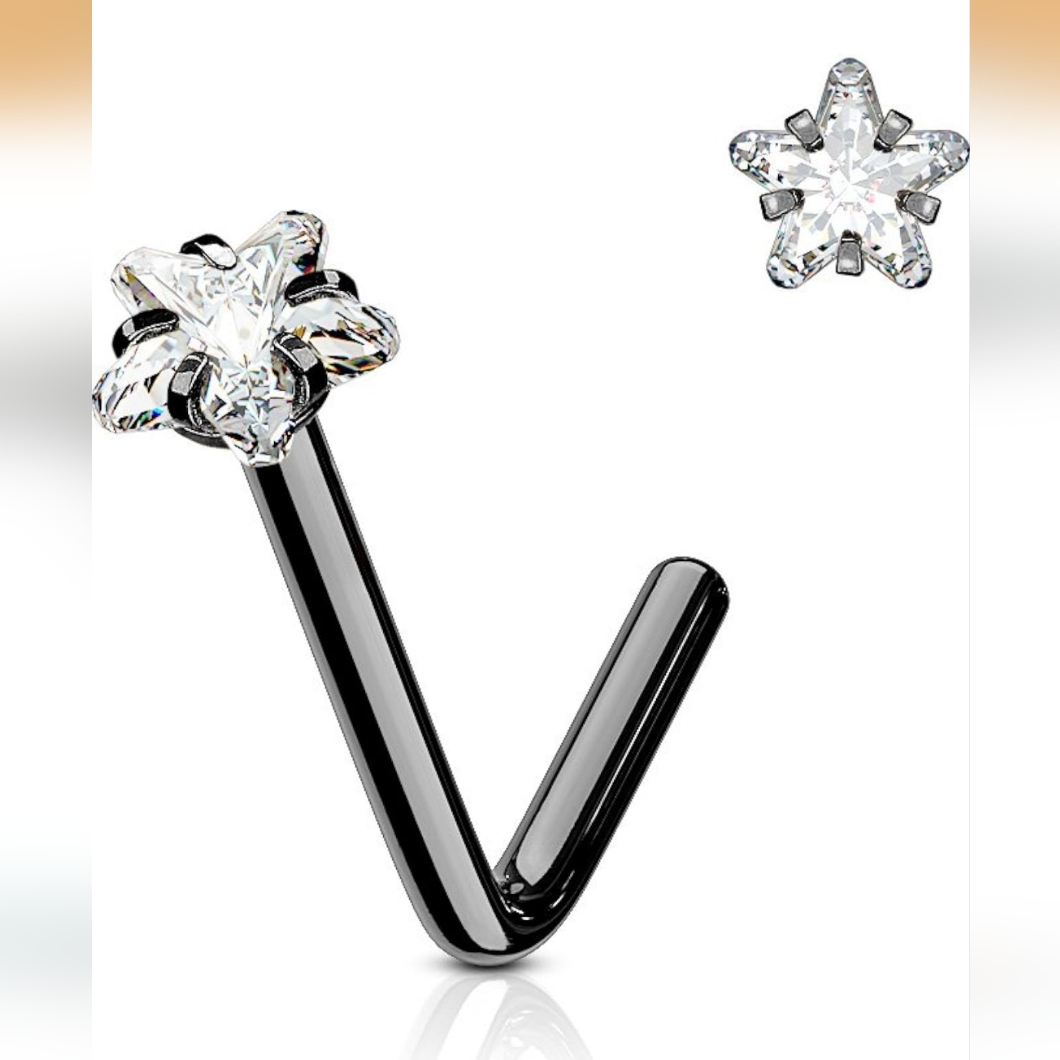 Star Nose Ring 8$